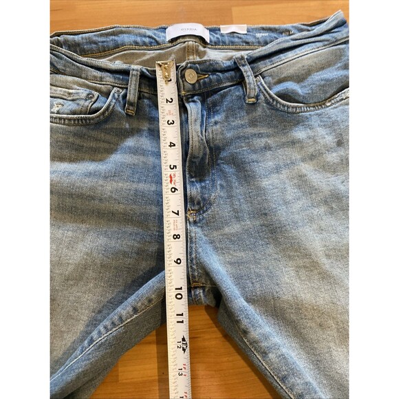 OVADIA NY Men's Size 34 Light PAINT SPLATTER Skinny Fit Mid Rise Stretch Jeans - Picture 11 of 14